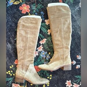 Vince Camuto Women’s Over the Knee  Suede Boots